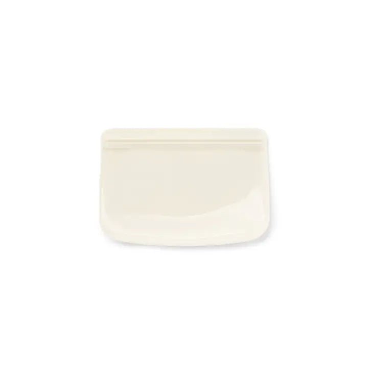 Porter Silicone Reusable Snack Bag - 10oz Cream