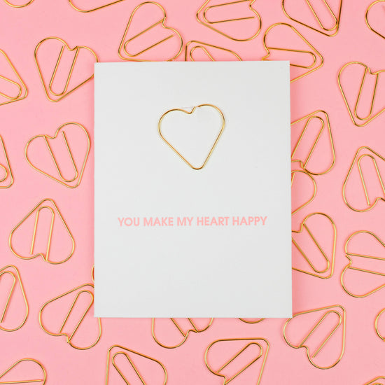 You Make My Heart Happy Card