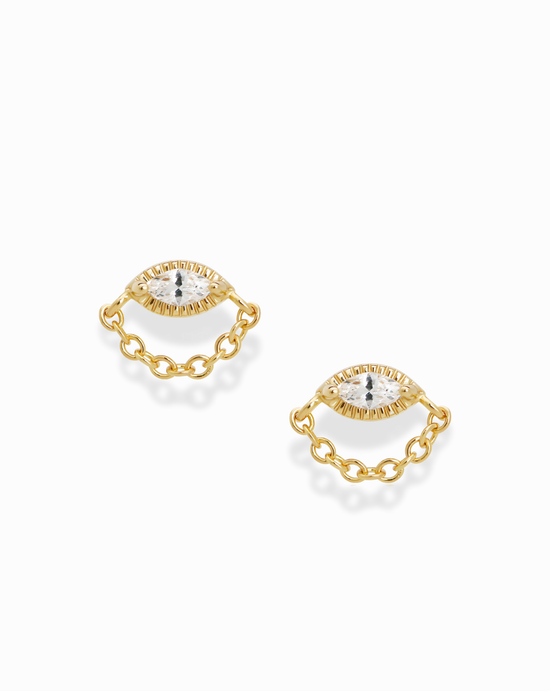 Simone Chain Studs