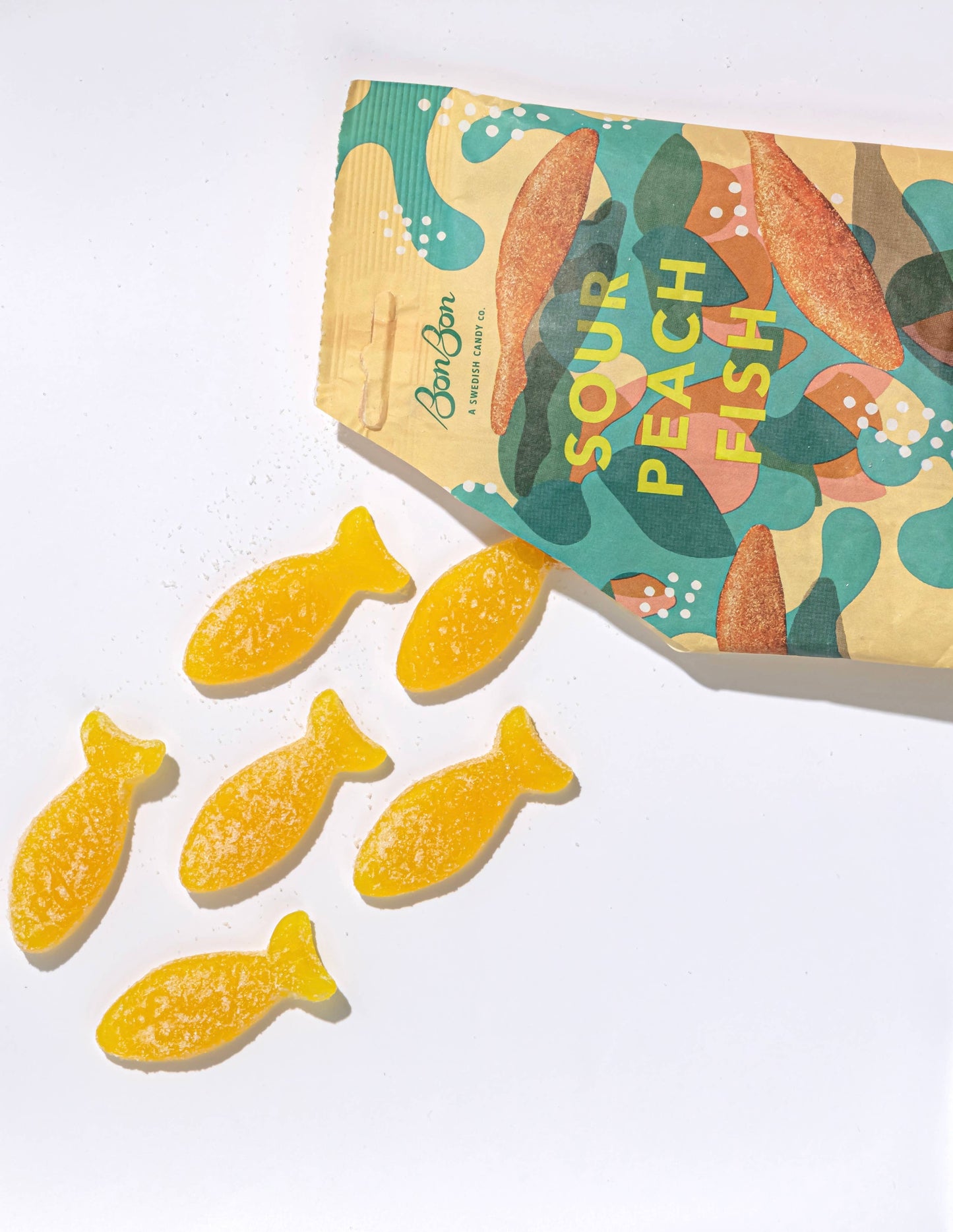 Sour Peach Fish Swedish Candy