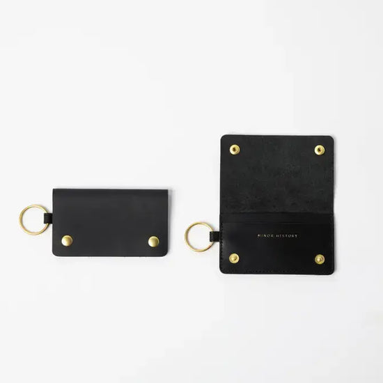 The Snaps Keychain Wallet - Black