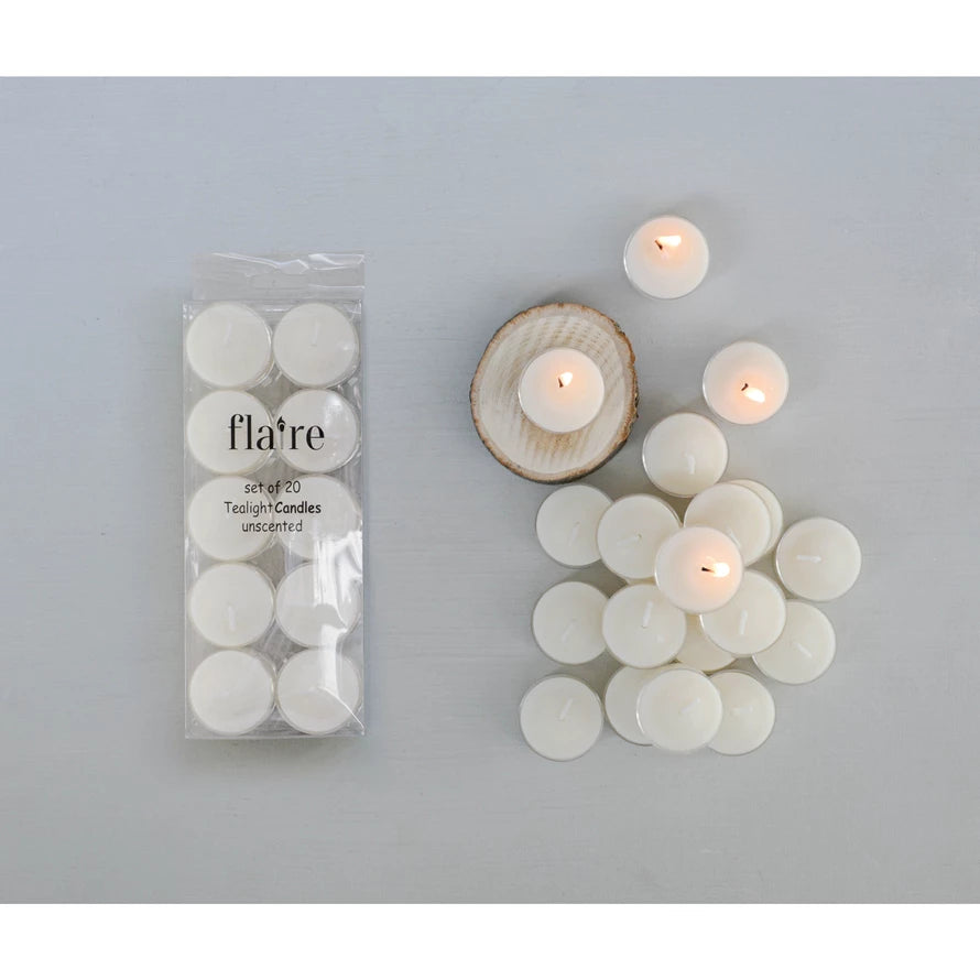 Load image into Gallery viewer, Unscented Tealights, Set of 20
