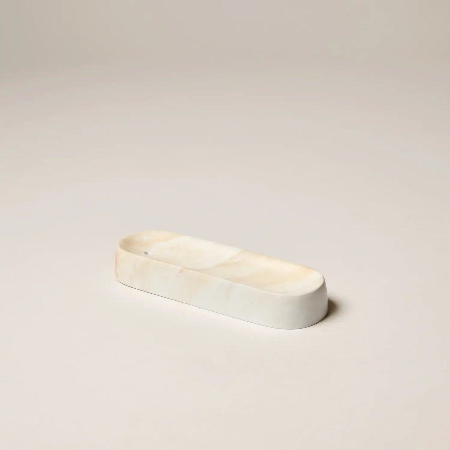 Ceramic Incense Holder - White