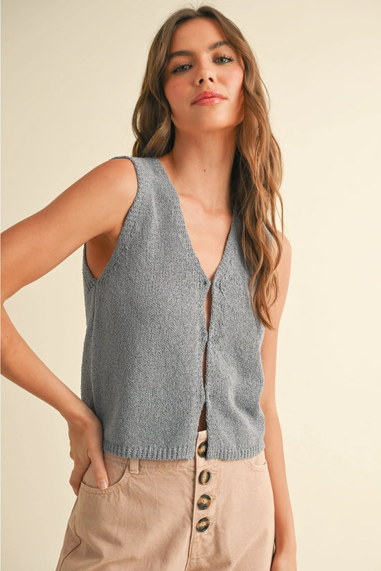 Knit Hook & Eye Cardigan