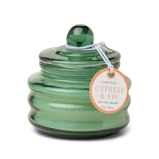 Cypress & Fir Green Beam Candle