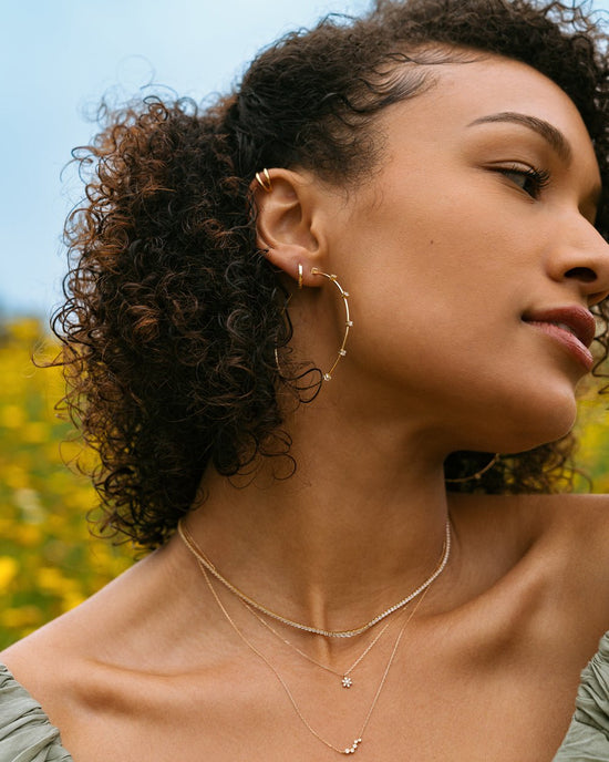 Coco Gradient Tennis Choker Necklace