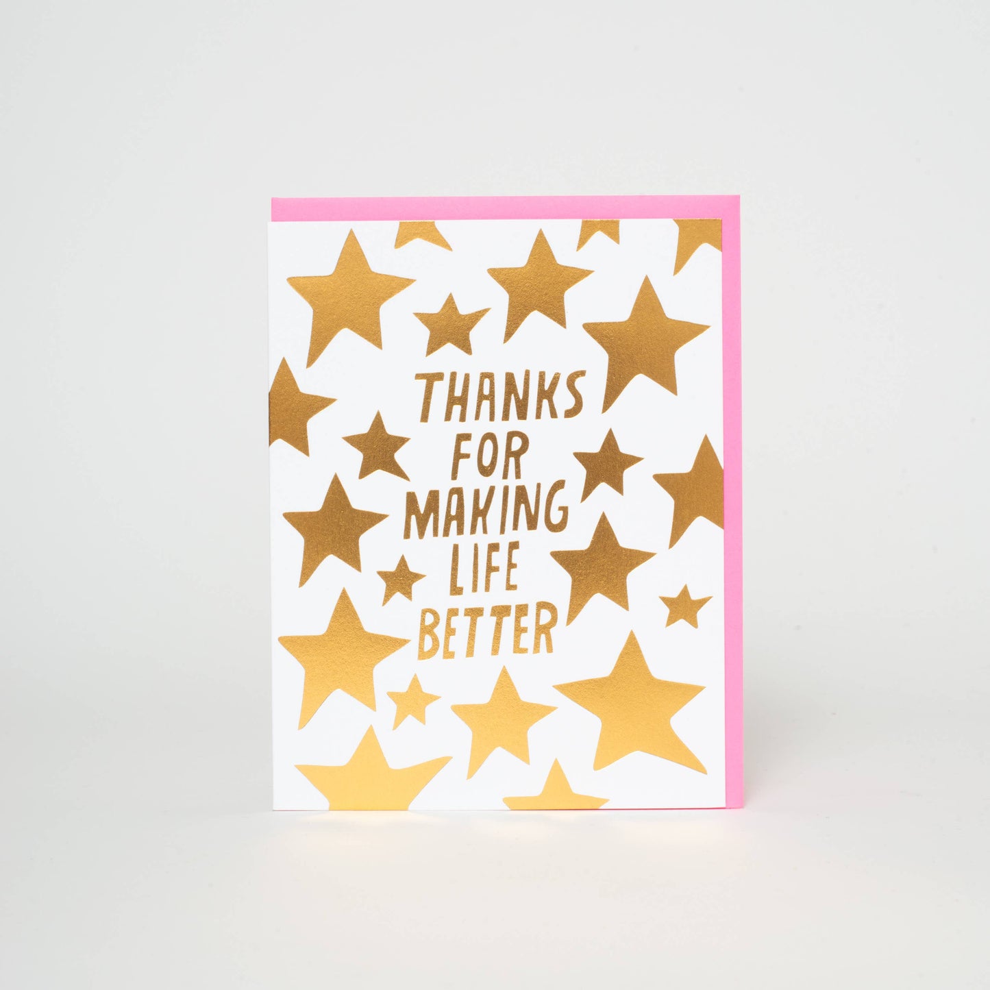 Making Life Better Stars Card