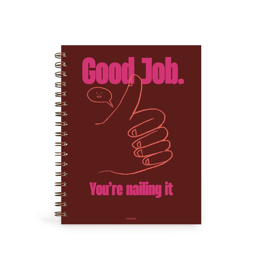 Good Job Spiral Notebook