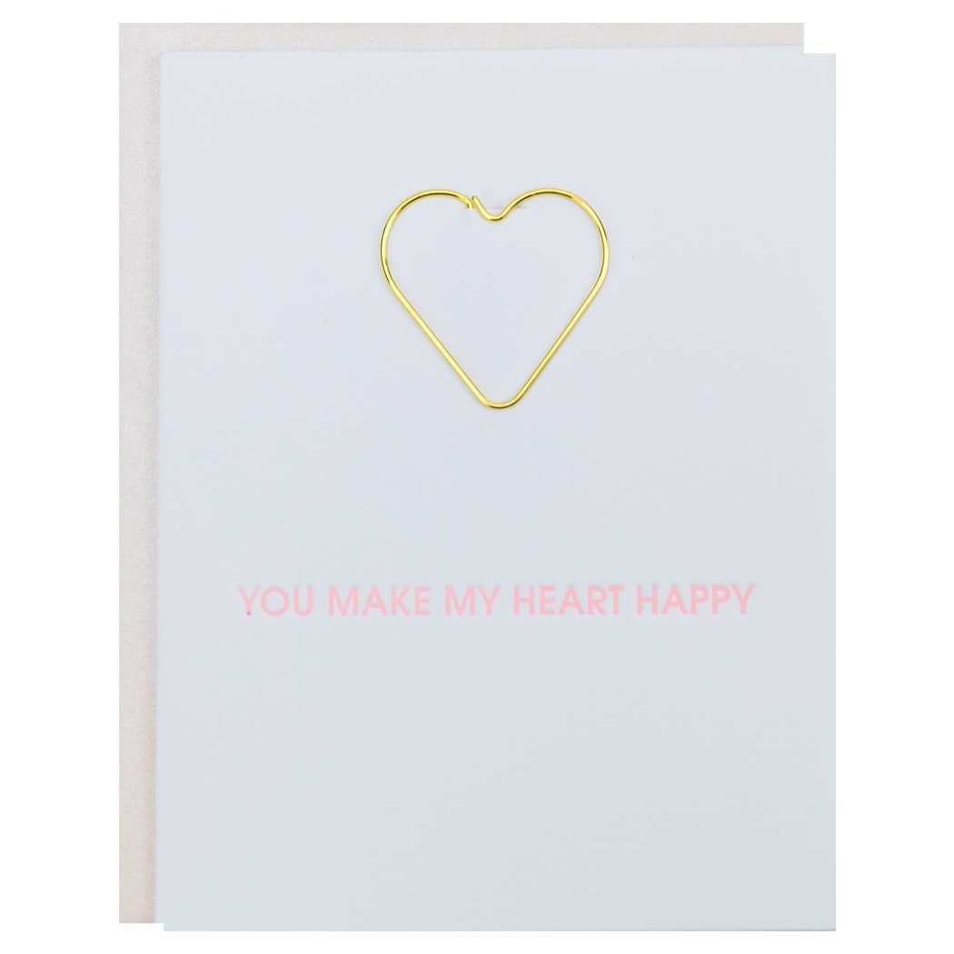 You Make My Heart Happy Card