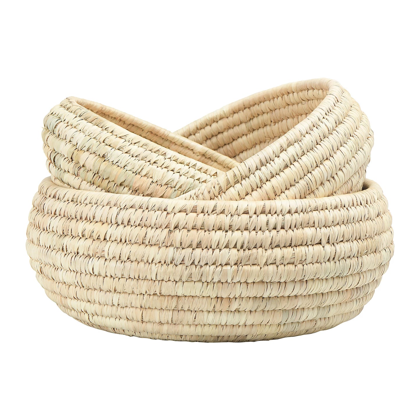 Grass and Date Leaf Basket