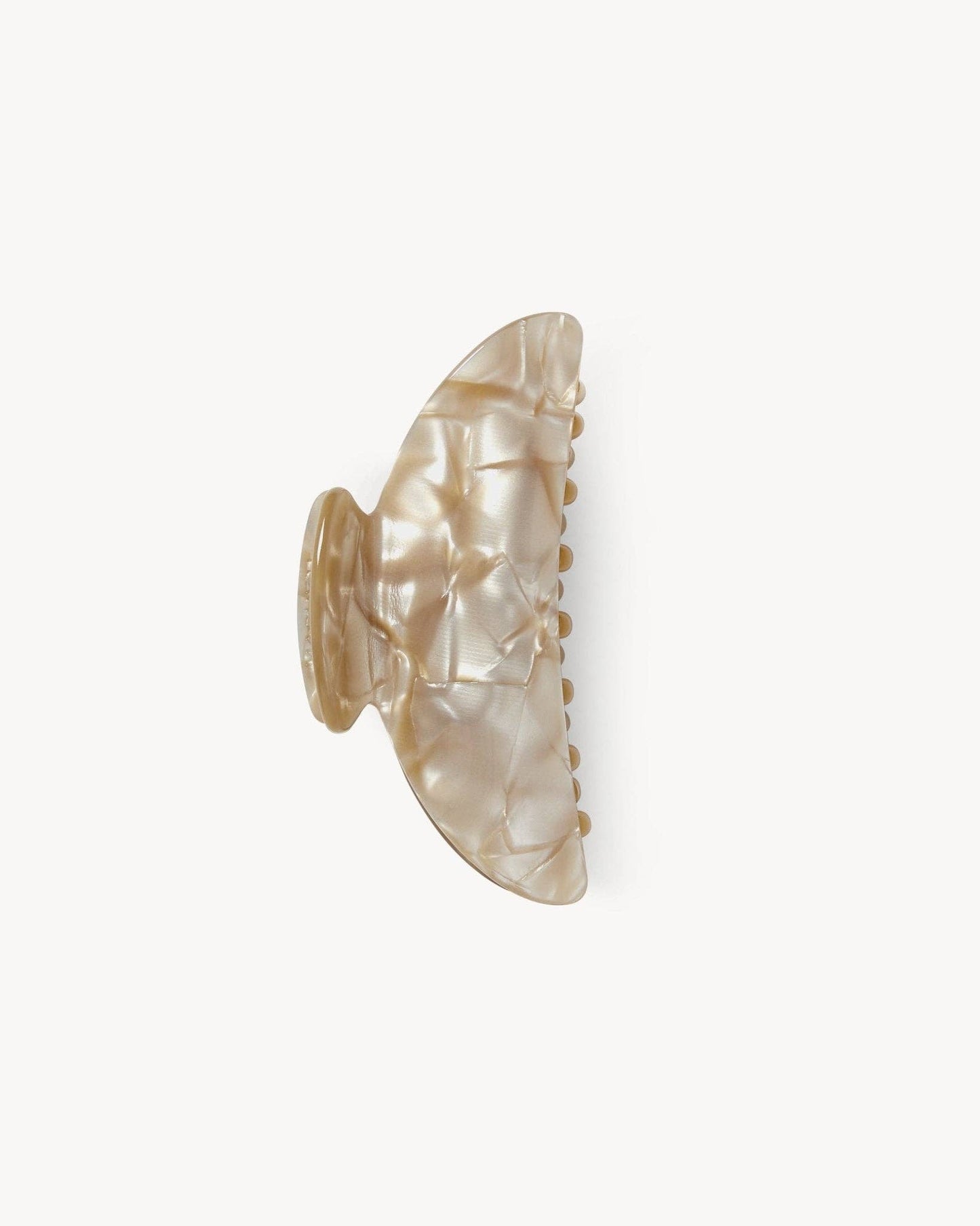 Midi Heirloom Claw in Sand Shell