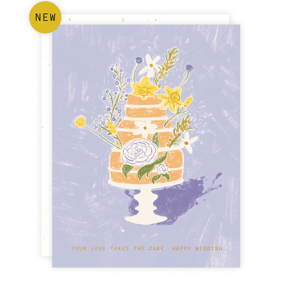 Love Takes The Cake Card