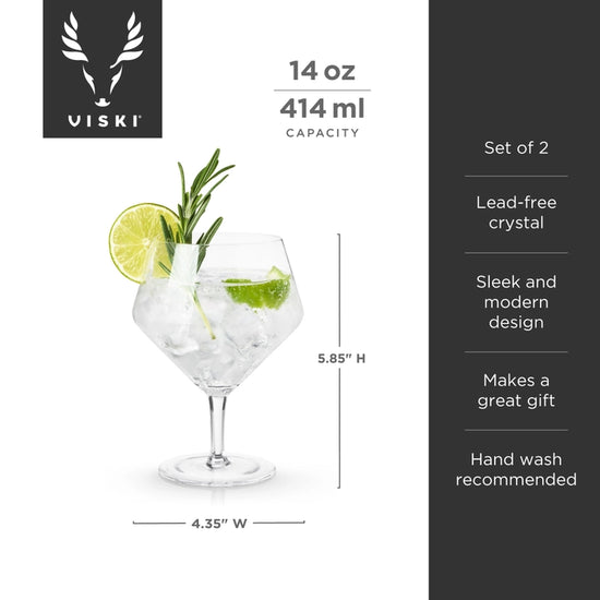 Raye Gin & Tonic Glasses