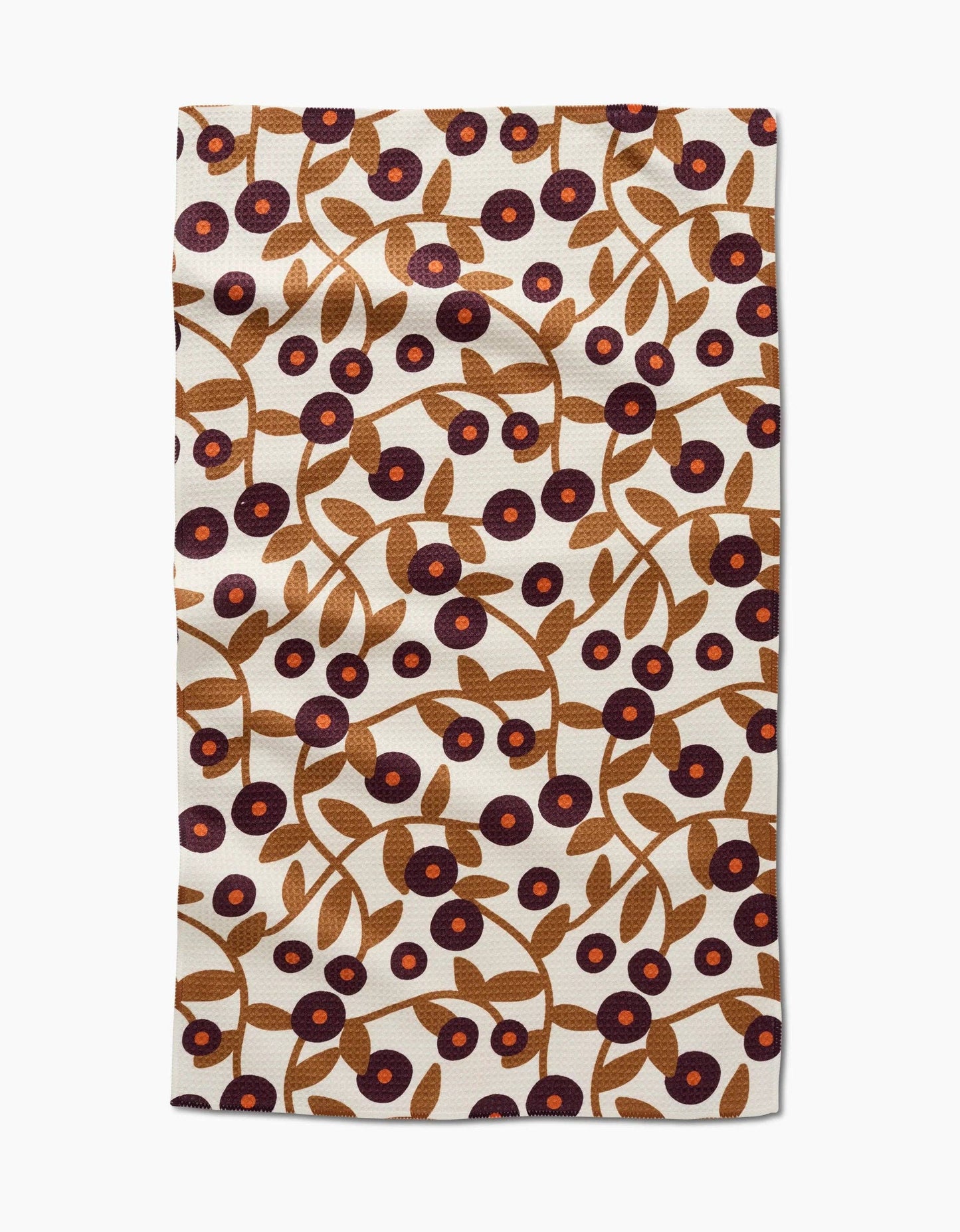 Swirling Vines Tea Towel