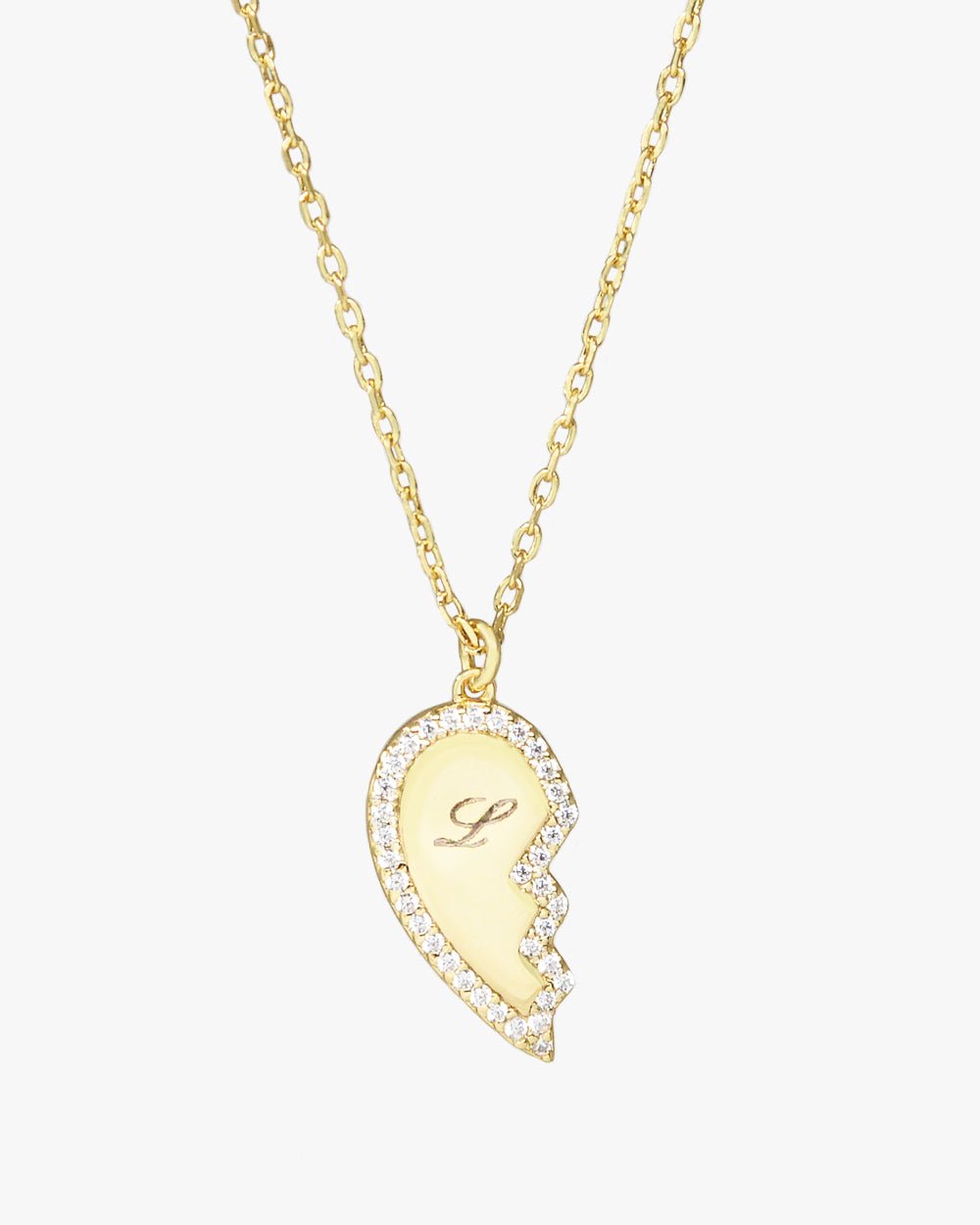 Friendship Heart Necklace Set