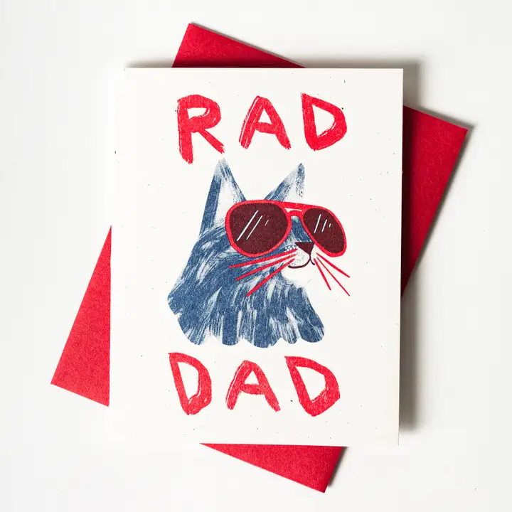 Rad Dad Glasses Card
