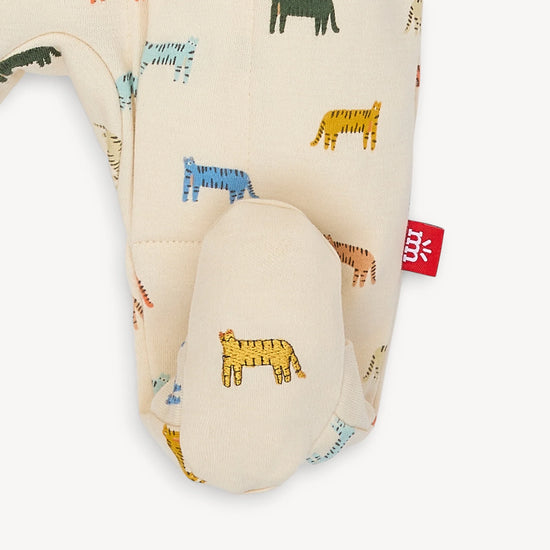 Le Tigre Organic Cotton Magnetic Footie