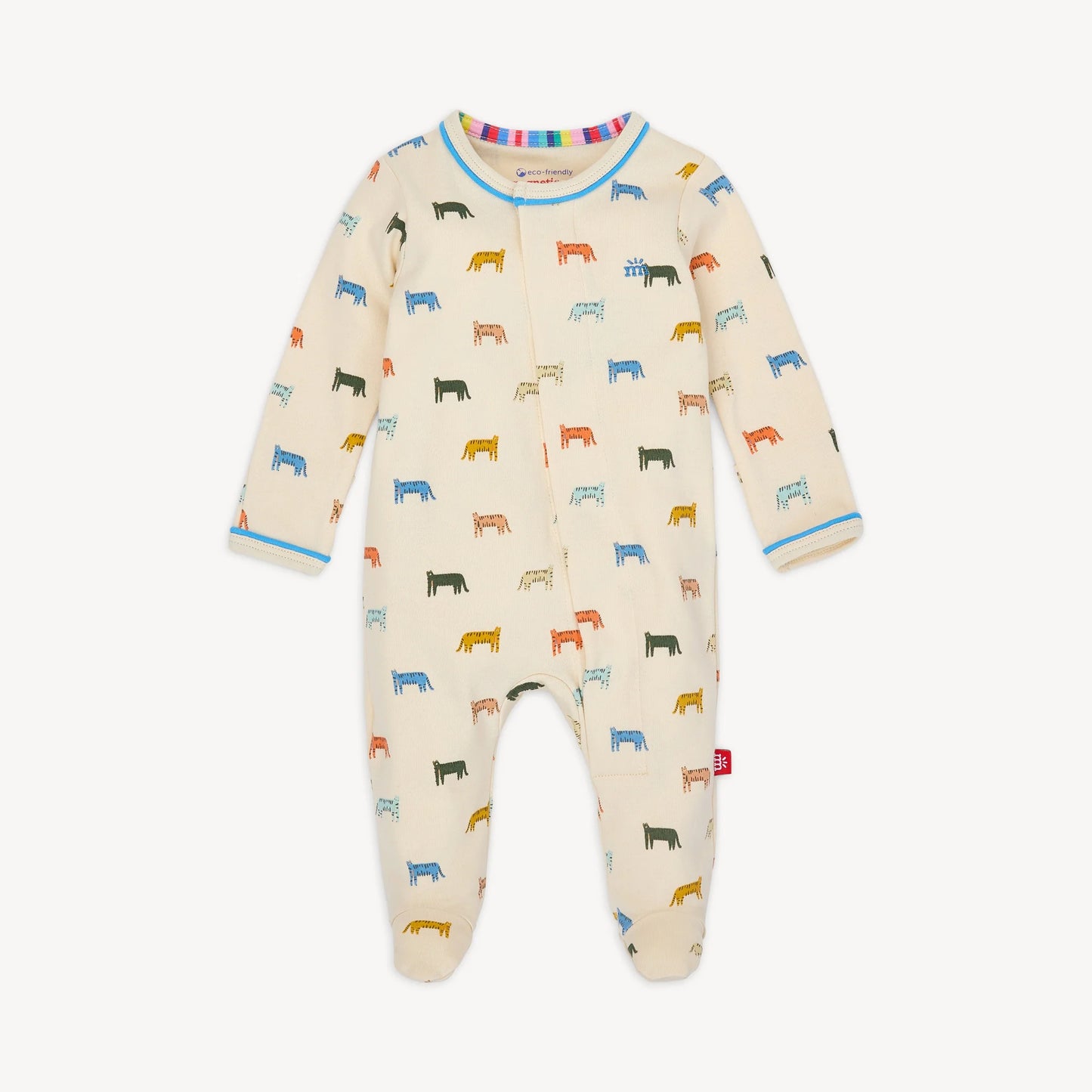 Le Tigre Organic Cotton Magnetic Footie