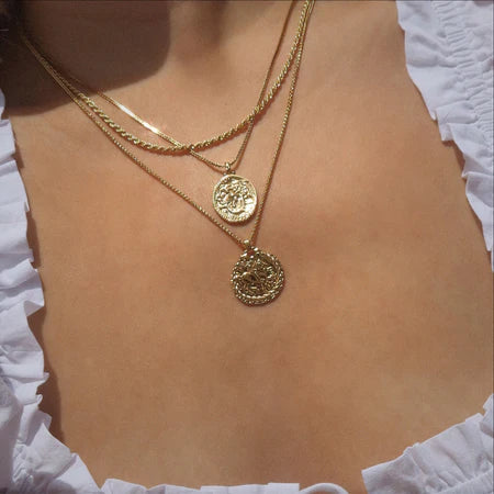 Medusa Pendant Necklace