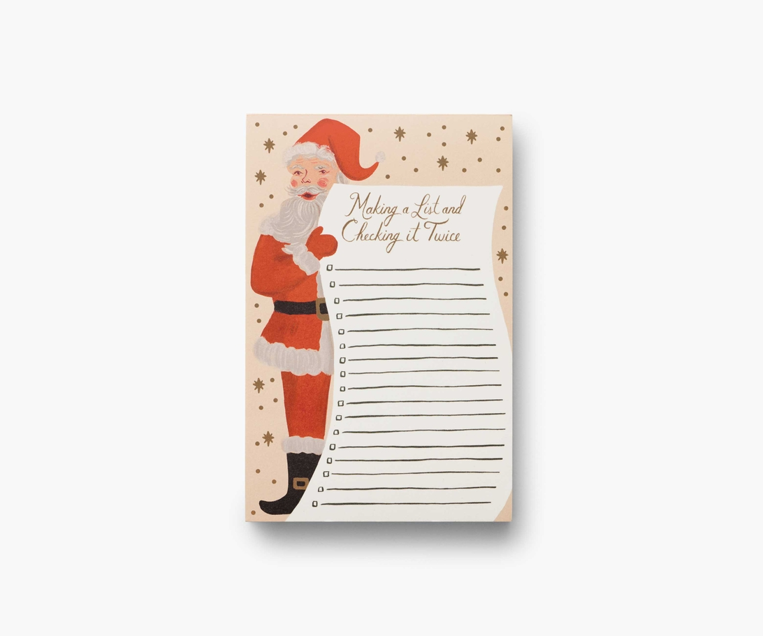 Load image into Gallery viewer, Santa&amp;#39;s List Notepad
