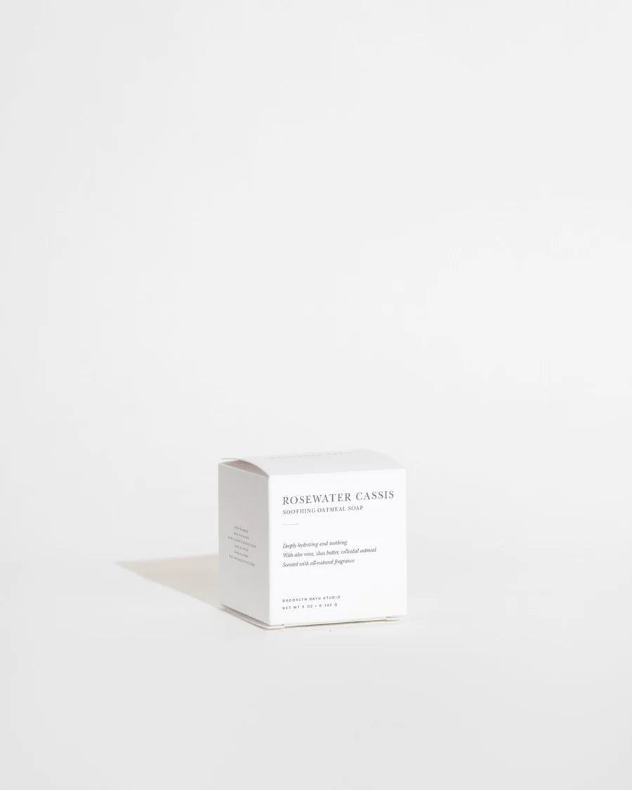 Load image into Gallery viewer, Rosewater Cassis Soothing Oatmeal Bath Bar
