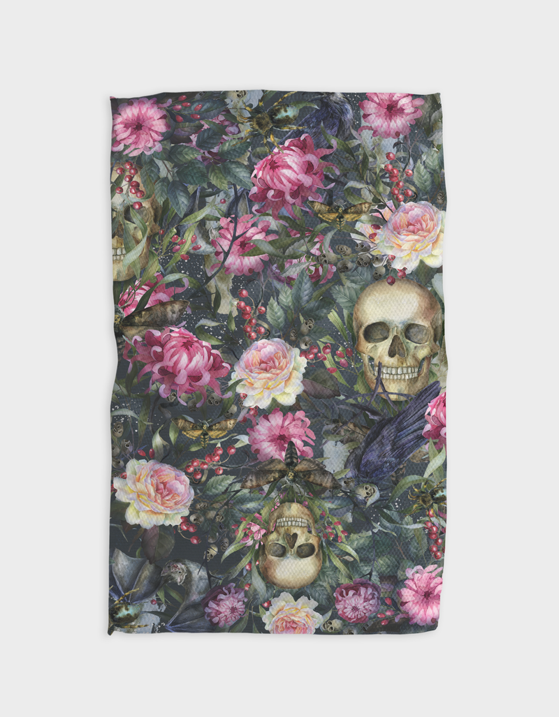 Dead Garden Bouquet Kitchen Tea Towel