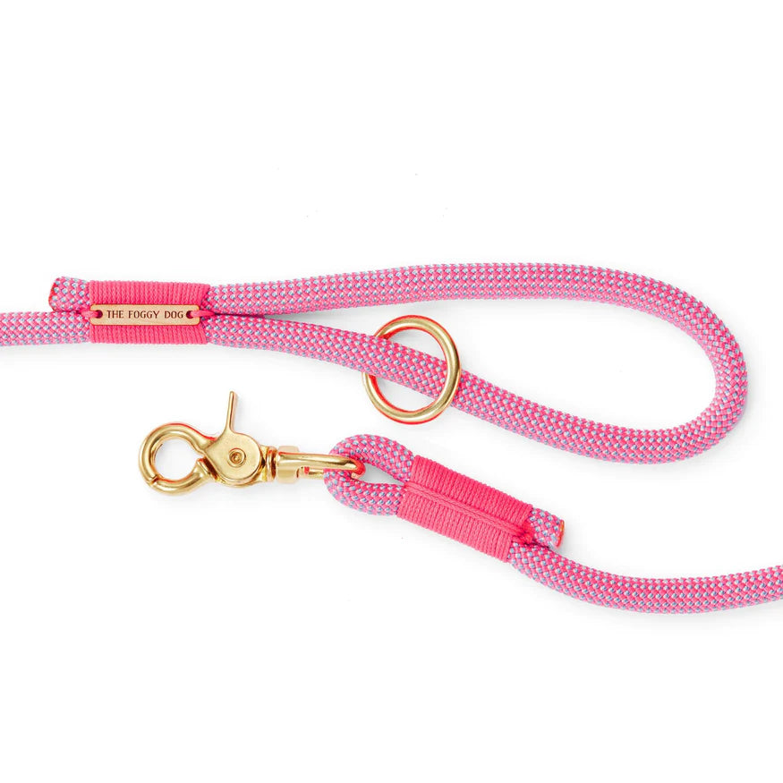 Load image into Gallery viewer, Watermelon Pink Climbing Rope Dog Leash
