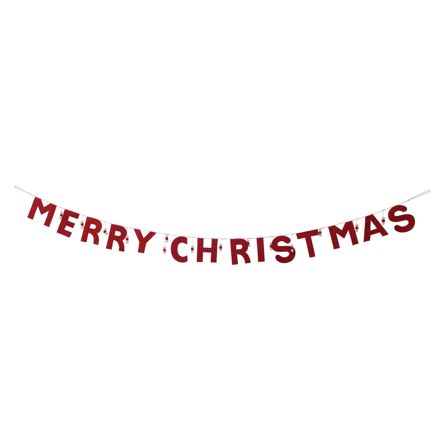 Load image into Gallery viewer, Merry Christmas Wool Felt Garland

