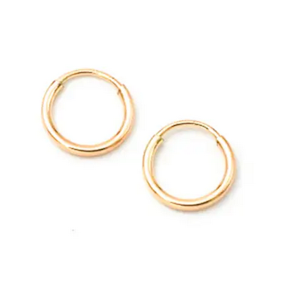 Petite Hoops - Gold Filled - 9mm