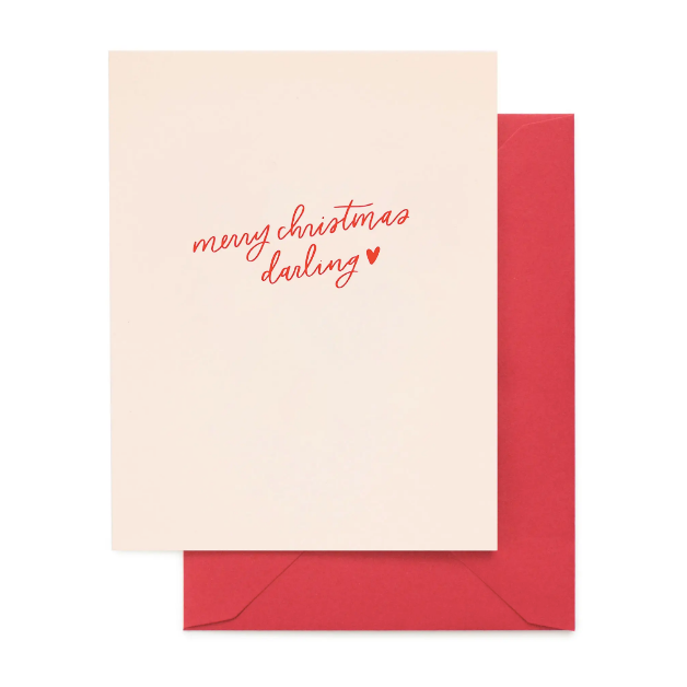 Merry Christmas Darling Card