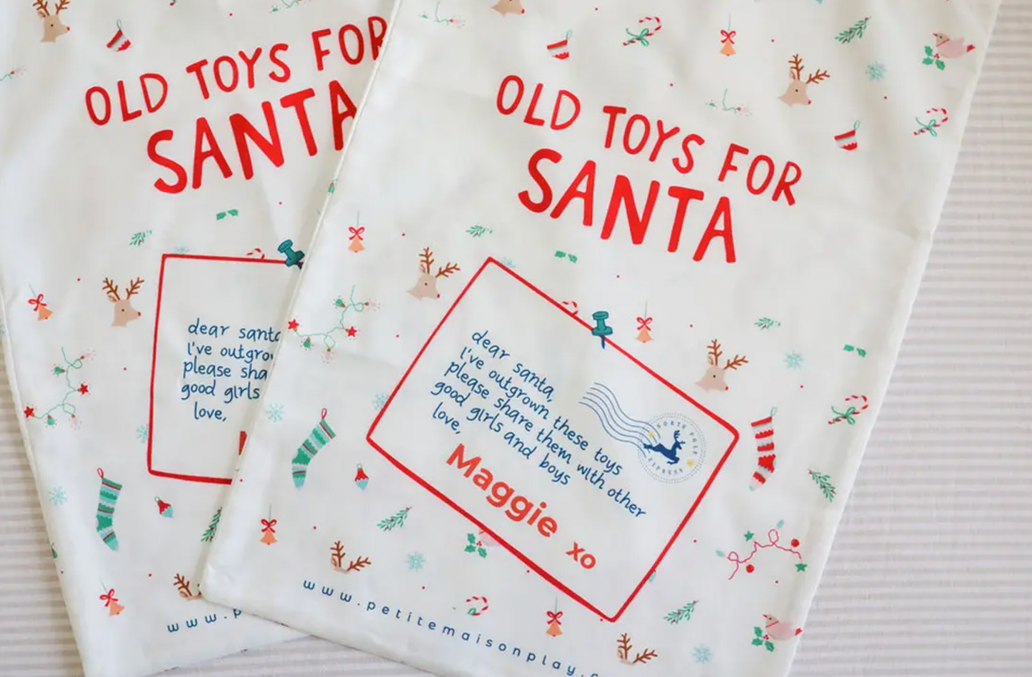 Old Toys for Santa Sack