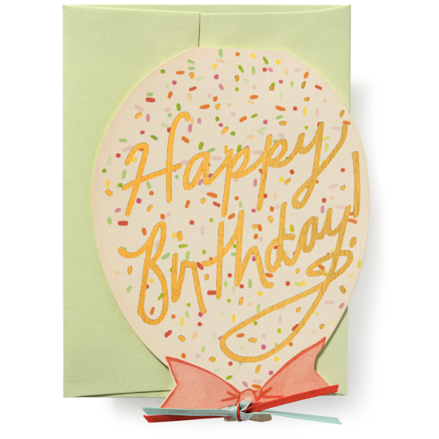 Happy Birthday Balloon Card