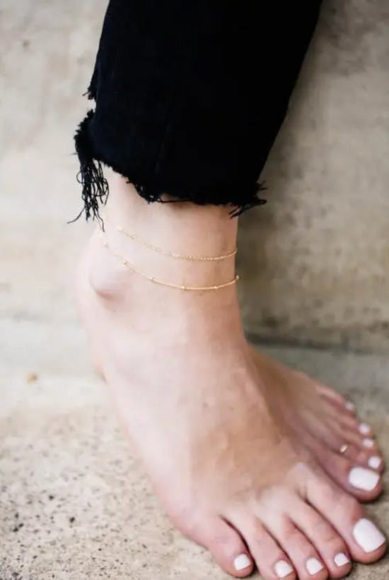 Load image into Gallery viewer, Double Strand Anklet
