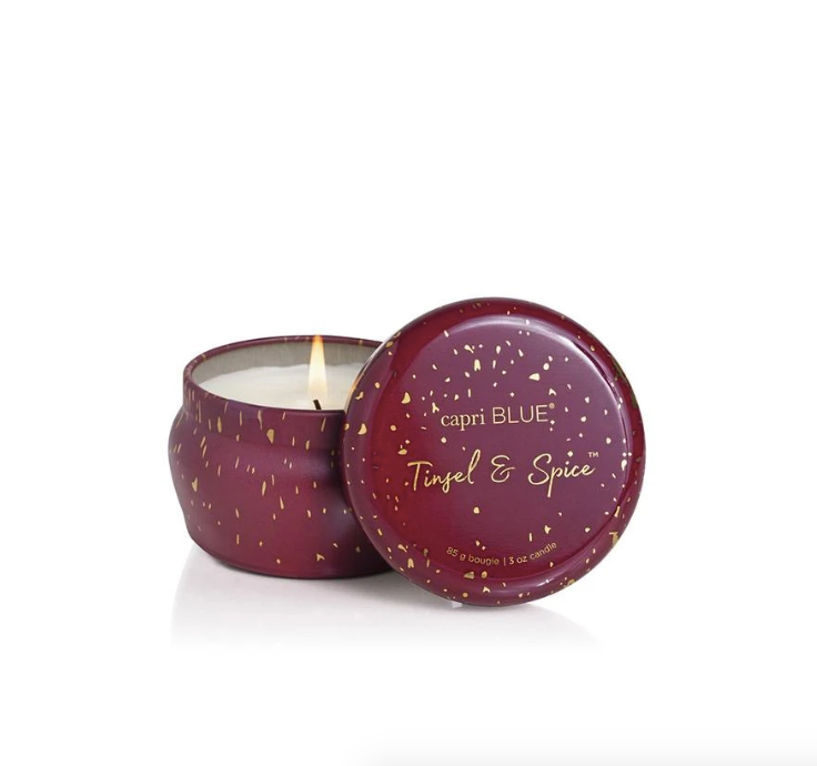 Load image into Gallery viewer, Tinsel &amp;amp; Spice Glimmer Mini Tin
