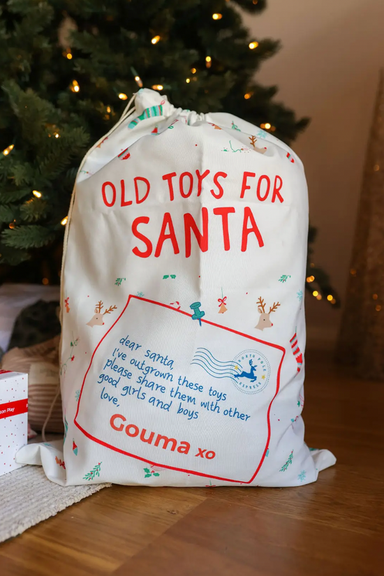 Old Toys for Santa Sack