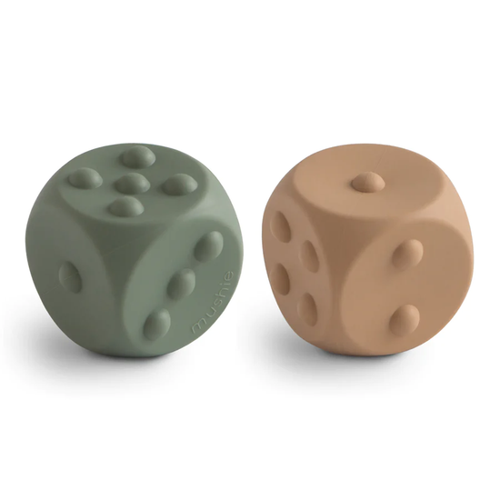 Load image into Gallery viewer, Dice Press Toy 2-Pack - Dried Thyme/Natural
