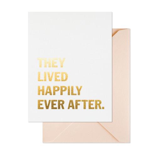 Lived Happily Card