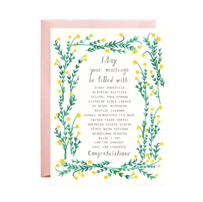 Laughter and Bubbly Card