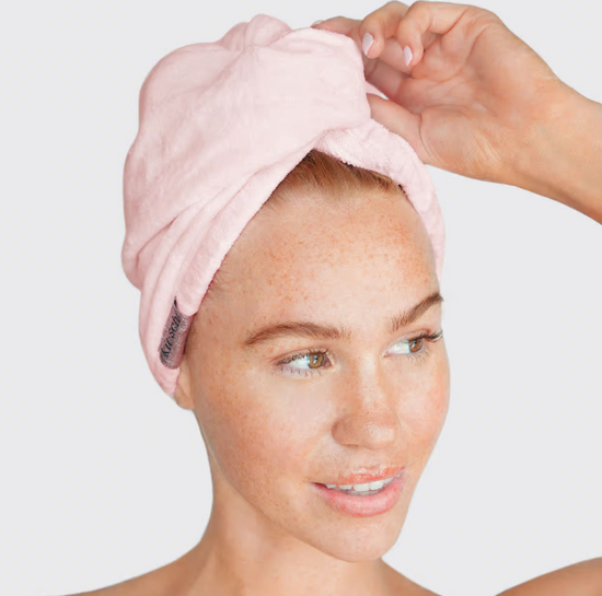 Load image into Gallery viewer, Quick Dry Hair Towel - Blush
