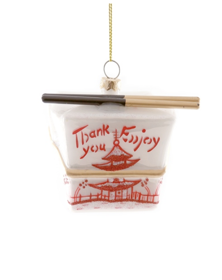 Chinese Take-Out Box Ornament