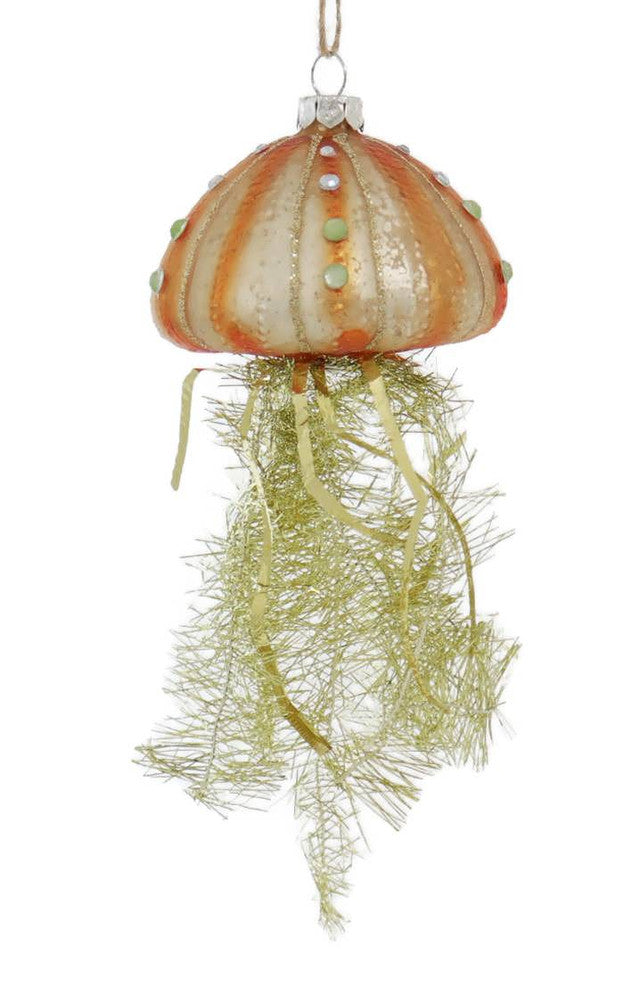 Tinsel Jellyfish Ornament