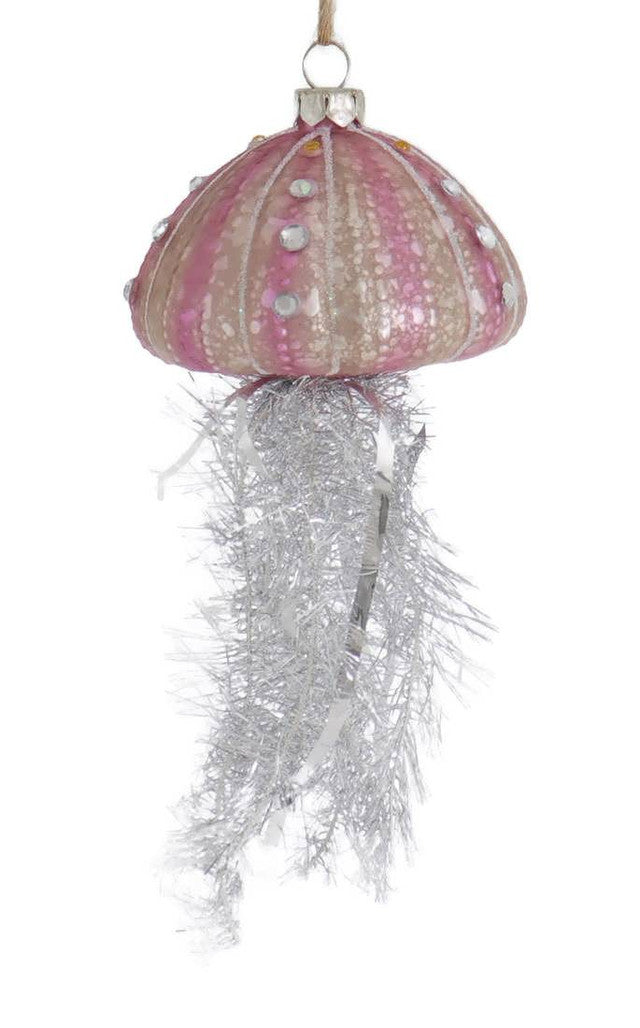 Tinsel Jellyfish Ornament