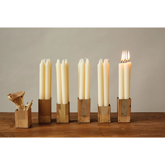 10" Unscented Taper Candles