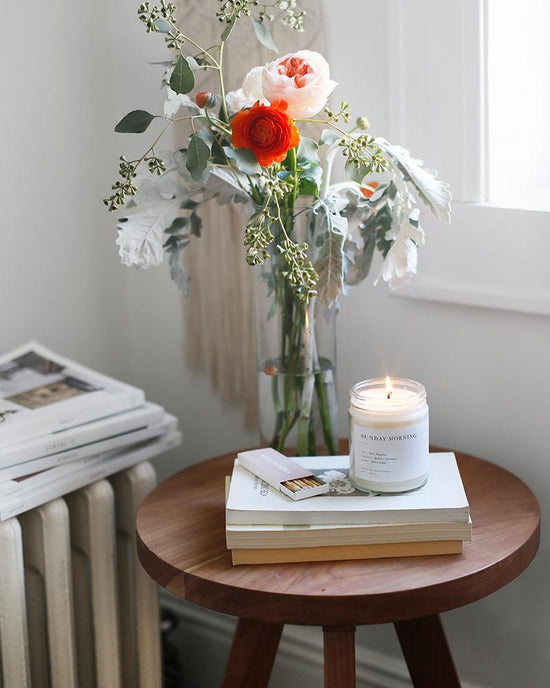 Sunday Morning Minimalist Candle