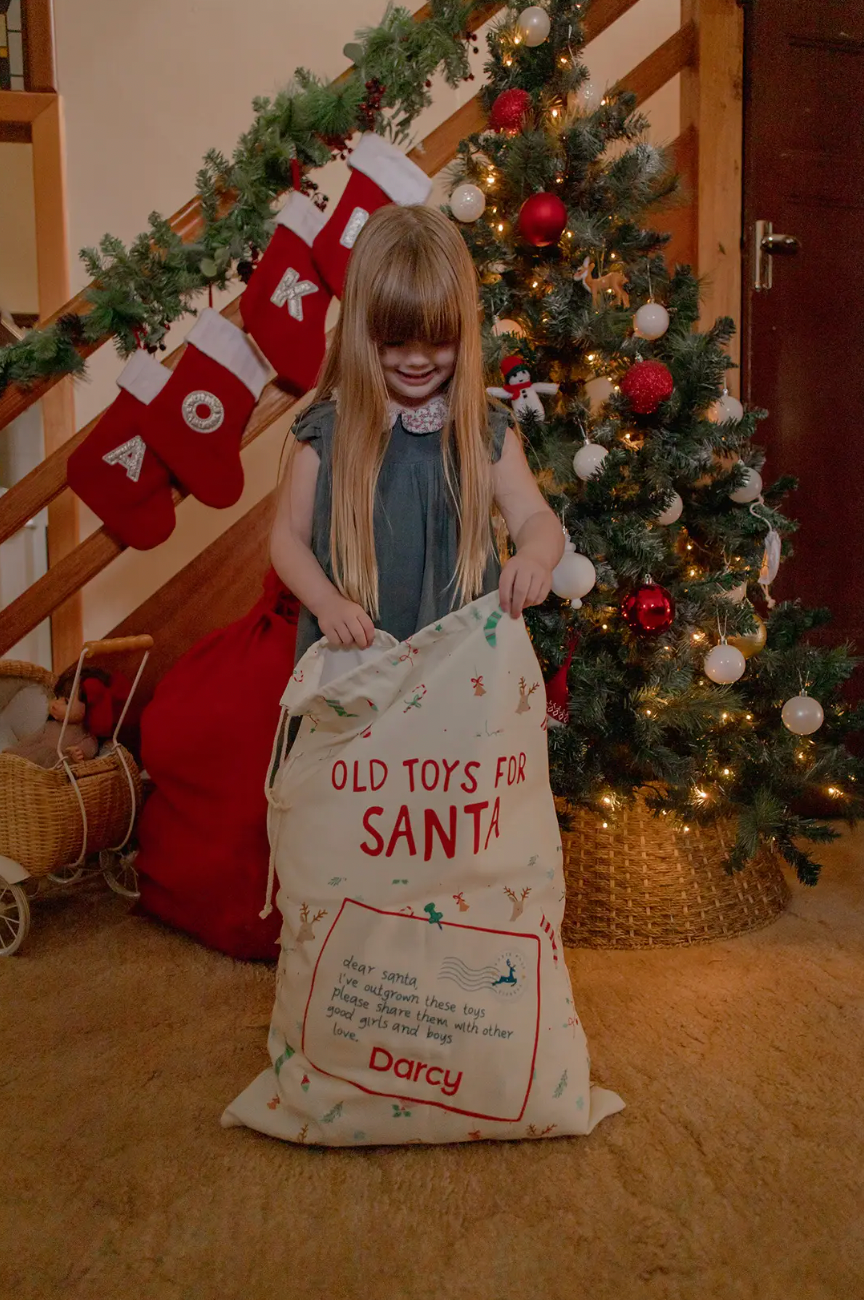 Old Toys for Santa Sack