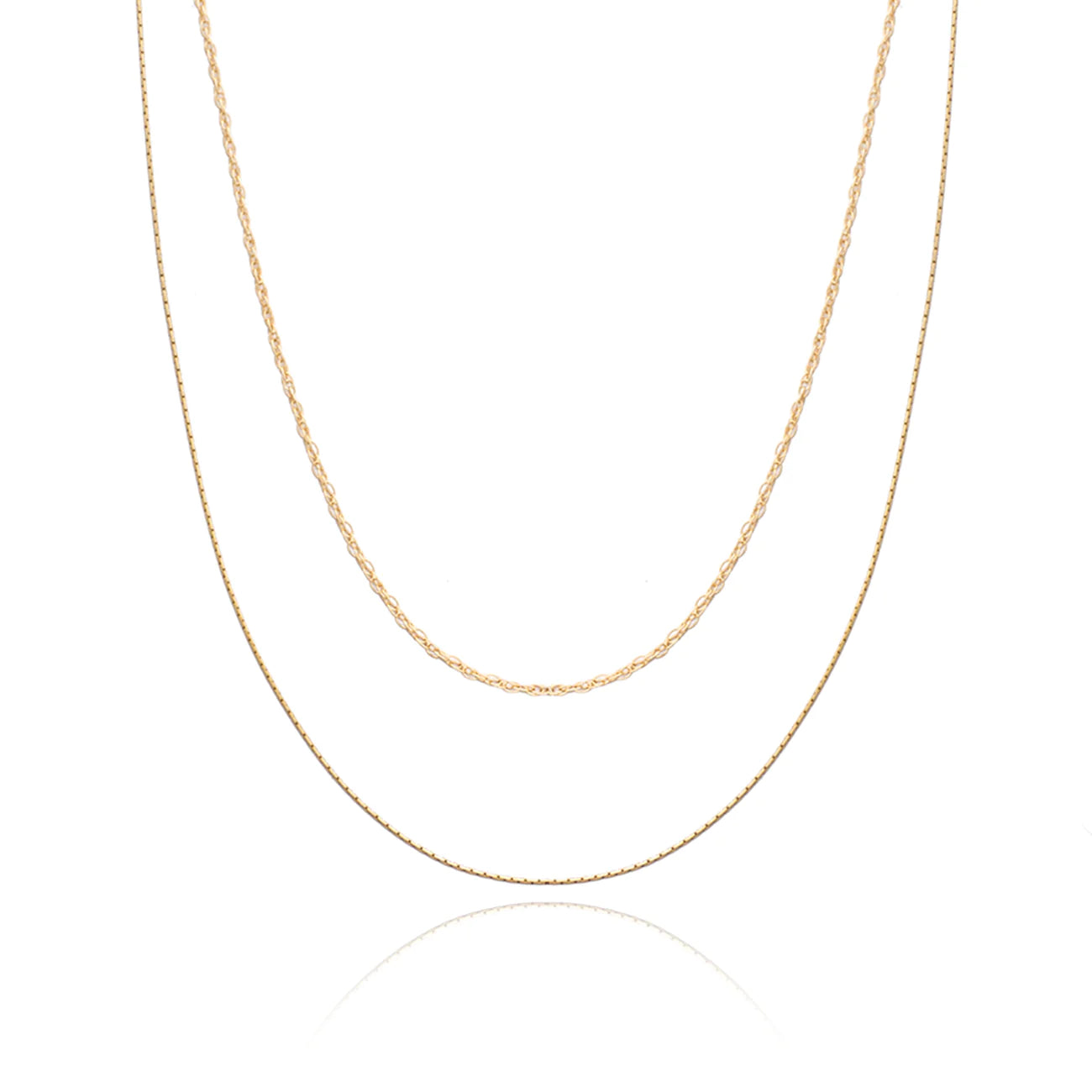 Load image into Gallery viewer, Josephine Layered Chain Necklace
