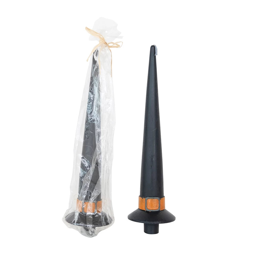 Witch Hat Shaped Taper Candle